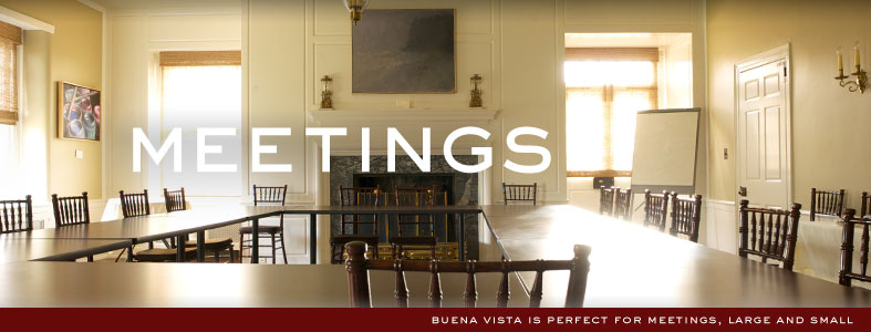 Meetings at Buena Vista